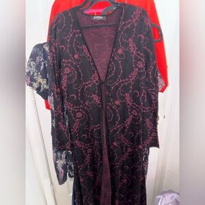 Disturbia Thorns Longline cardigan